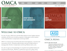 Tablet Screenshot of omca.biz